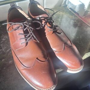 Mix No. 6 Brown Men's Oxford Style Dress Shoe